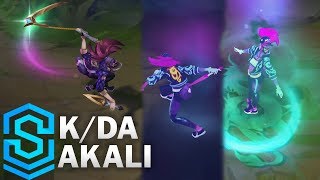 KDA ALL OUT Akali Skin Spotlight  League of Legends [upl. by Uziel]