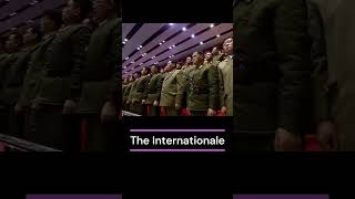 quotThe Internationalequot  Performance by North Korea 🇰🇵 2024 music dprk russia song concert short [upl. by Nylahs]