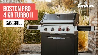 ENDERS Boston Pro 4 KR Turbo II Gasgrill  Produktvideo [upl. by Misa]