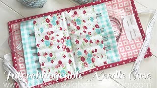 Interchangeable Knit Needle Case  TUTORIAL [upl. by Annekam]