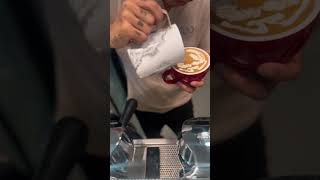 “Shiba Inu” coffee latteart latte espresso espresso barista baristalife reels youtubeshort [upl. by Plank]