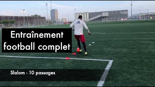 Entraînement Football Complet Technique et Physique  Lentraînement du Footballeur [upl. by Atnom253]