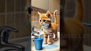 A small kitten vomited in a cup and was abandoned cat kitten cute story feat  Alexis Bennett [upl. by Beverley]