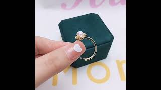 Simple Small And Exquisite 14K Real Gold Plated Ring [upl. by Ttayh]