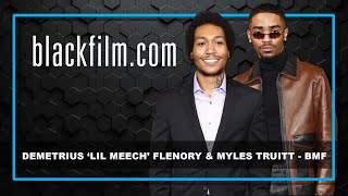 Demetrius “Lil Meech” Flenory Jr and Myles Truitt talk BMF Season 2 STARZ [upl. by Minetta]