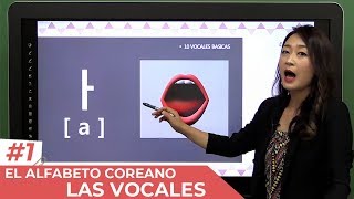 Aprender coreano con Carolina Kim 1 El alfabeto  Las vocales Clase de coreano en español [upl. by Aeiram]