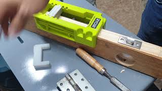 Ryobi door hinge install kit [upl. by Albert]