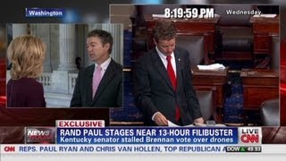 Rand Paul explains near 13hour filibuster [upl. by Ronni]