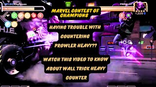 Marvel Contests Of Champions Having trouble to heavy counter prowler in raids try this trick [upl. by Lark]