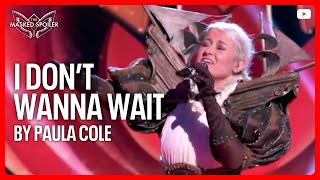 Paula Cole Performs quotI Dont Wanna Waitquot  The Masked Spoilers [upl. by Anilam]