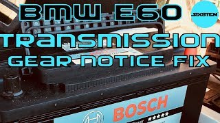 BMW E60 525i Transmission Error Fault PART 1 Code P0700 P0335 P1727 [upl. by Yi988]