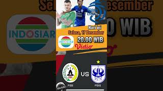 Jadwal pertandingan hari ini‼️ PSS Vs PSIS ligabri ligabri psis pss psssleman psissemarang [upl. by Marelya]