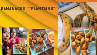 FRIED PLANTAIN BANANA  CEBUANA STYLE PINAYPAY [upl. by Sou]