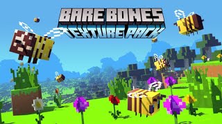 Bare Bones Texture Pack For MCPE 121  Texture Trailer minecraft shaders minecraftpe [upl. by Vona]