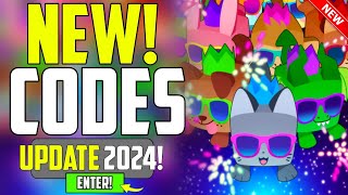 NEW ALL WORKING CODES FOR PET SIMULATOR X IN 2024  ROBLOX PET SIMULATOR X CODES [upl. by Macfadyn]