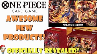 Best Starter Deck Yet Officially Revealed Amazing New One Piece TCG Products One Piece TCG News [upl. by Ahsieken]