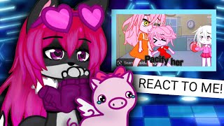 Reacting to DRAMATIC Gacha Life Stories by fans [upl. by Alleinnad623]