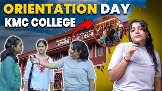 ORIENTATION DAY AT KIRORIMAL COLLEGE DELHI UNIVERSITY  student interaction  CUET’24 [upl. by Magena]