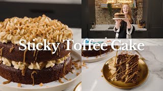 Sticky Toffee Cake Recipe  Jane’s Patisserie [upl. by Ellenwahs]