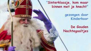 Sinterklaas  Sinterklaasje kom maar binnen met je knecht [upl. by Reede]