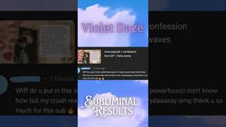 Subliminal Results ★ love proposal  confession from SP lawofassumption loa subliminal [upl. by Tnomad]