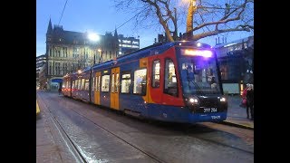 Stagecoach Supertram  Tram Train 399206 on Purple route full ride [upl. by Adnilav]