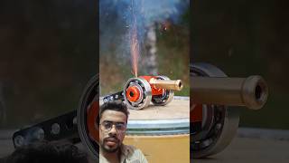 SIX Barrel  Powerful Mini Cannon 9mm Caliber Most Powerful mini Cannon EVER experiment diy [upl. by Sena149]