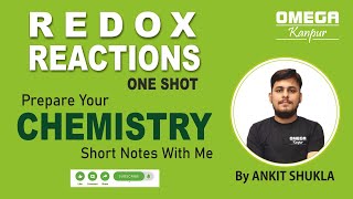 REDOX REACTION  ONE SHOT  by  ANKIT SHUKLA SIR [upl. by Ialda]