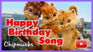 Chipmunks Happy Birthday Song  Chipettes Singing Fan Edit [upl. by Evot784]