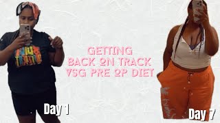 VSG PRE OP DIET I LOST 14LBS VLOG [upl. by Meihar]