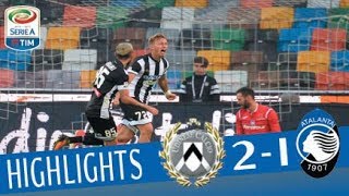 Udinese  Atalanta 21  Highlights  Giornata 11  Serie A TIM 201718 [upl. by Emor]