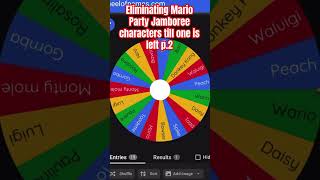 Eliminating Mario Party Jamboree characters till one is left p2 [upl. by Peednus835]