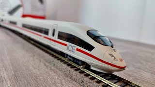 PIKO Startpackung 57196 mit ICE 3  Test amp Unboxing  Lohnt sich dieses H0 Modelleisenbahn ICE3 Set [upl. by Steinberg]