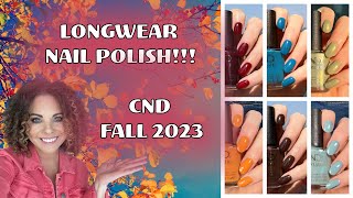 CND Fall quotUpcycle Chicquot Collection  Longwear Nail Polish [upl. by Bill]