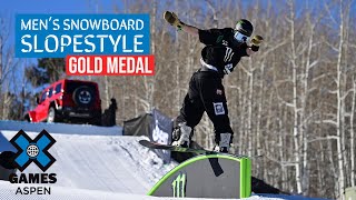 GOLD MEDAL VIDEO Jeep Men’s Snowboard Slopestyle  X Games Aspen 2021 [upl. by Meil]