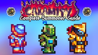 COMPLETE Summoner Progression Guide for Calamity 20 Terraria 14 [upl. by Nahtal]