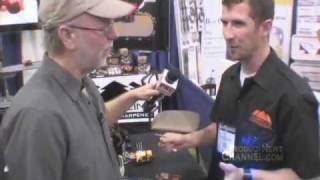 Timberline Chainsaw Sharpener National Hardware Show 2011 Product News Report [upl. by Orvah]