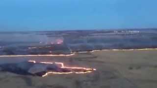 Prescribed burn at Midewin National Tallgrass Prairie [upl. by Yeknarf]