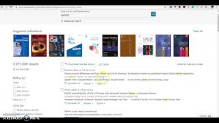 ScienceDirect Database Search Tutorial [upl. by Chema222]