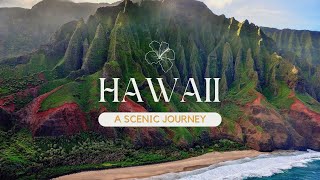 Visit Hawaii 4K Relaxation Travel Video with Calming Music [upl. by Hairam573]