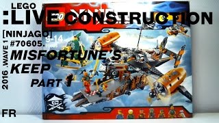 LEGO Live Construction  Ninjagos Misfortunes Keep 15 Français [upl. by Lebatsirhc]