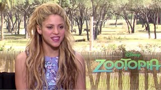 Shakira  Zootopia Interview HD [upl. by Itch605]