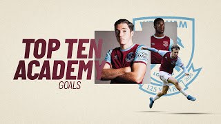 TOP TEN ACADEMY GOALS  202021 [upl. by Nnairb]