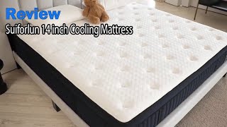 Suiforlun 14 inch Cooling Mattress Review  Watch before you buy [upl. by Llednew783]