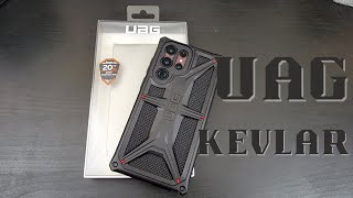 Samsung Galaxy S22 Ultra UAG Monarch Kevlar Case Review [upl. by Lewse81]