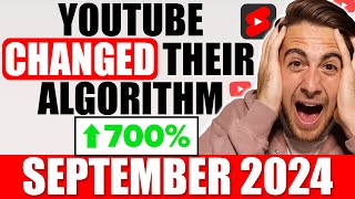 YouTube’s Algorithm CHANGED 🥺 The Latest 2024 YouTube Algorithm Explained September 2024 [upl. by Hidie]