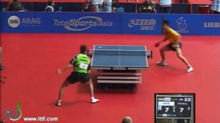 Yoshida Kaii vs Janos JakabGerman Open 2011 [upl. by Amat]