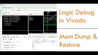 Vivado Debug flow DumpRestore Mem BRAM Sum Digital System Design 2018 Lec 1230 UrduHindi [upl. by Ferrel332]