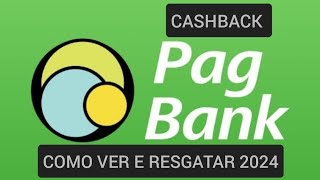 Como resgatar cashback Pagbank 2024 [upl. by Anitsahs]