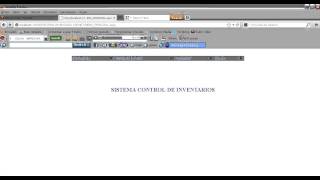 SISTEMA DE CONTROL DE INVENTARIOS ASPNET 2010 [upl. by Adiaros]